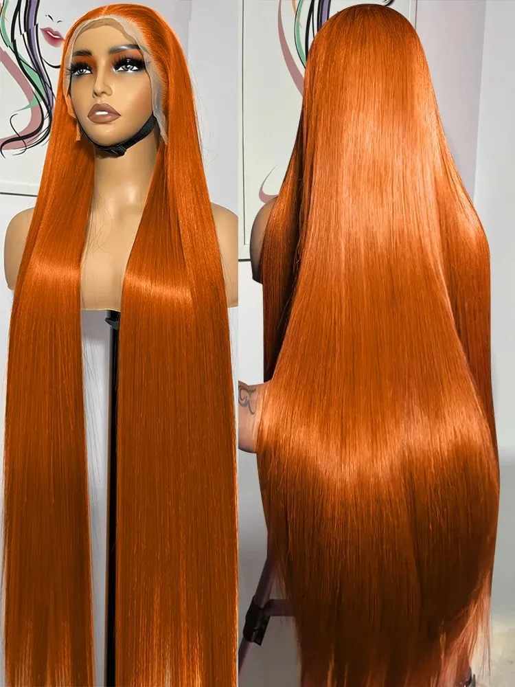Mossily 200 Density Orange Ginger Straight 13x6 HD Lace Frontal Human Hair Wigs 350 Colored Transparent Lace Wig For Black Women
Mossily 200 Density Orange Ginger Straight 13x6 HD Lace Frontal Human Hair Wigs 350 Colored Transparent Lace Wig For Black Women