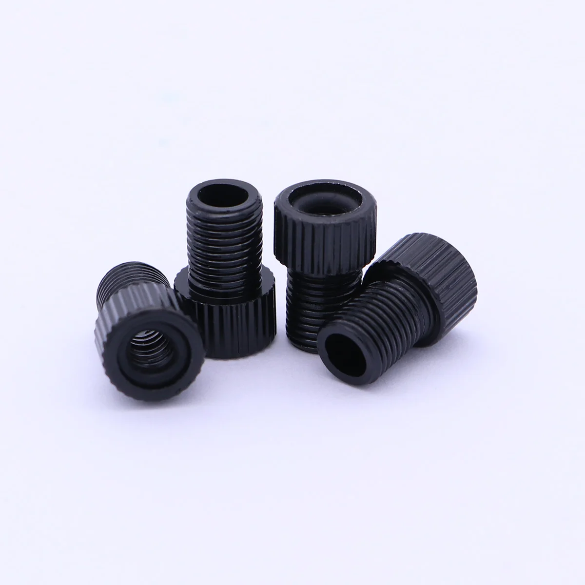 4 PCS Aluminum Alloy French to Schrader Adapters Converters Road Bike Mountain Bike Tube Pump Air Compressor Adapter
4 PCS Aluminum Alloy French to Schrader Adapters Converters Road Bike Mountain Bike Tube Pump Air Compressor Adapter