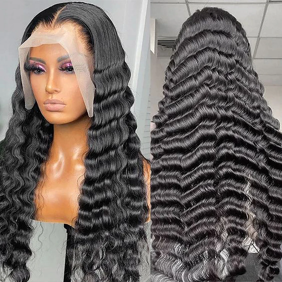 20-42 Inch 250% 13x4 Density Lace Front Wigs Deep Wave Wig Brazilian Virgin Human Hair Wigs 13x6 Lace Closure Wig ForWomen
20-42 Inch 250% 13x4 Density Lace Front Wigs Deep Wave Wig Brazilian Virgin Human Hair Wigs 13x6 Lace Closure Wig ForWomen