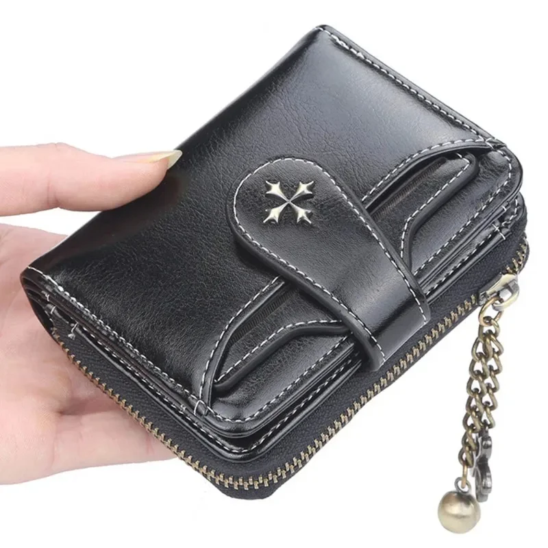 2024 New PU Leather Women's Wallet Fashionable Short High Quality Card Seat Women's Zipper Wallet
2024 New PU Leather Women's Wallet Fashionable Short High Quality Card Seat Women's Zipper Wallet