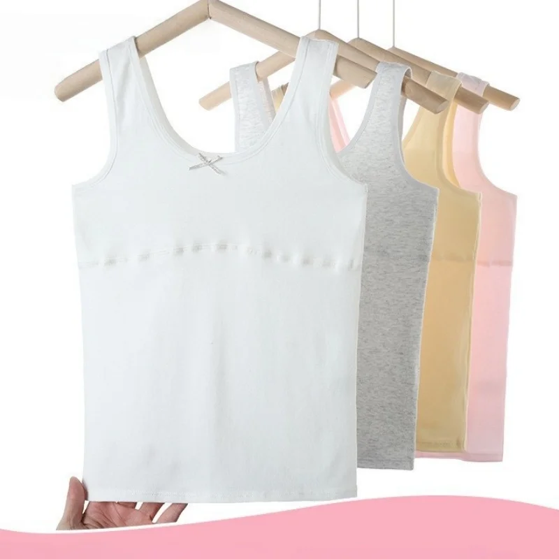 Kids Girls Training Bra Camisole Soft Tank Top Comfortable Undershirt for Teen Breathable Vest Children Underwear
Kids Girls Training Bra Camisole Soft Tank Top Comfortable Undershirt for Teen Breathable Vest Children Underwear
