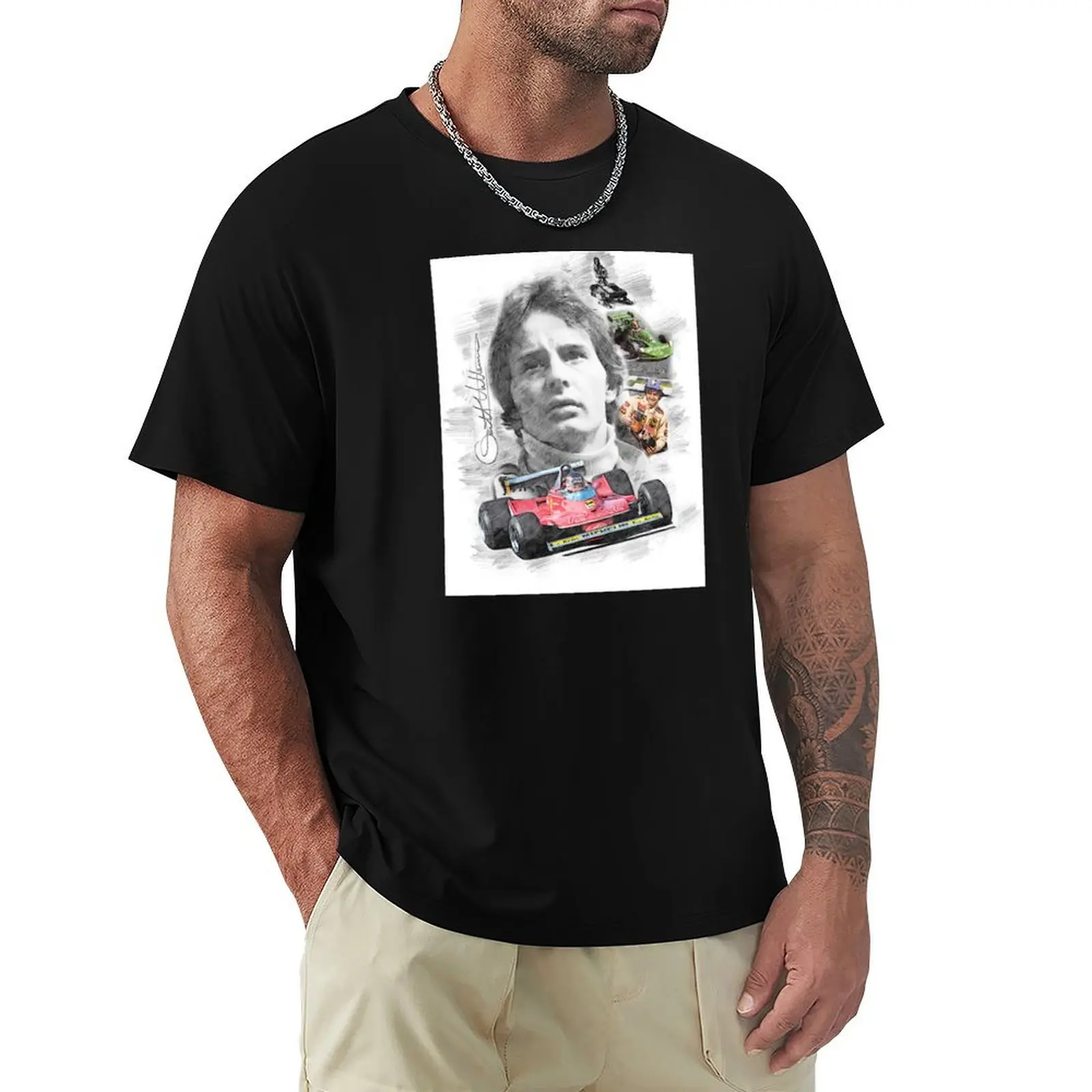 Gilles Villeneuve T-Shirt Luxury man graphic t shirt vintage new gifts and t-shirts mens t shirts top quality
Gilles Villeneuve T-Shirt Luxury man graphic t shirt vintage new gifts and t-shirts mens t shirts top quality