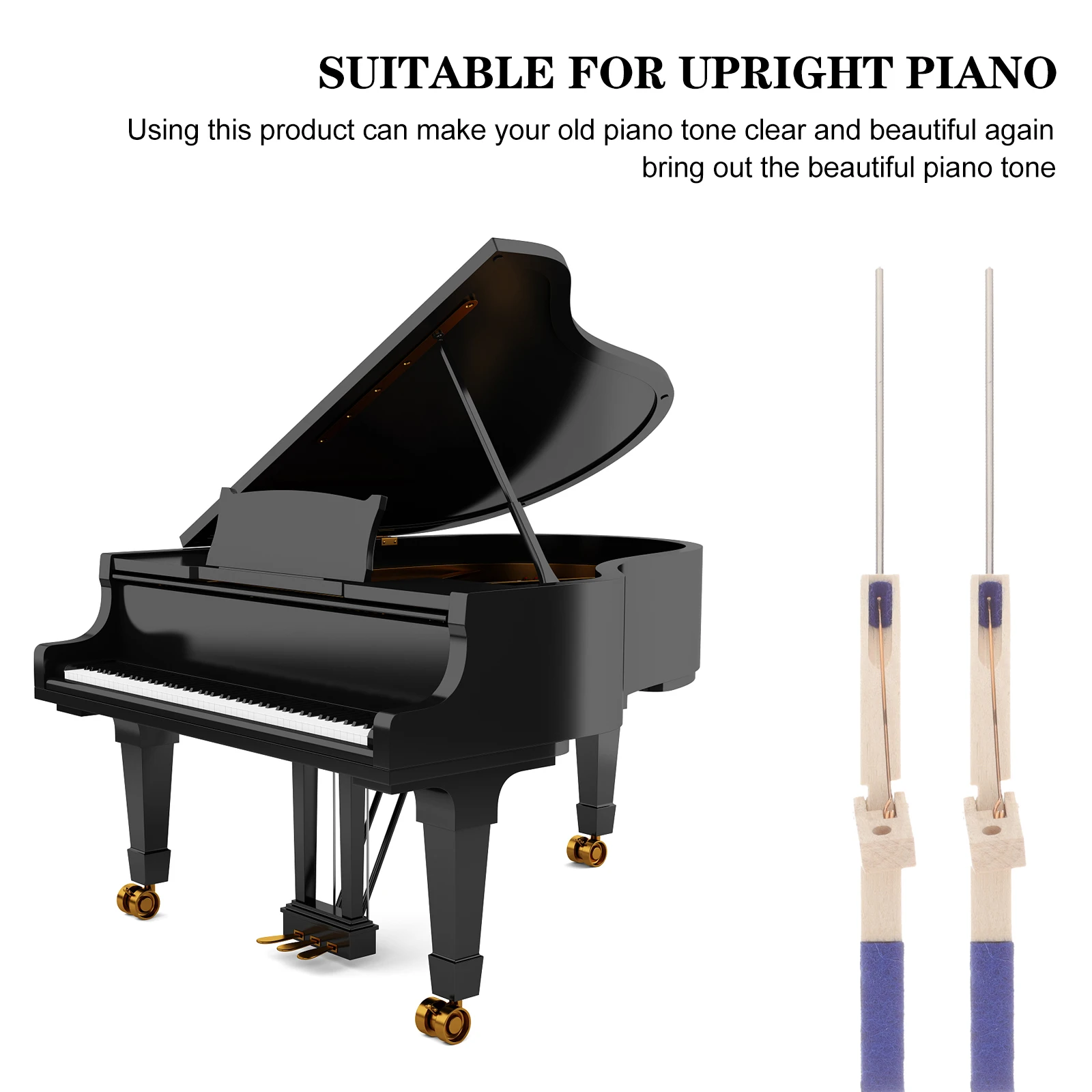 Piano Hammer Accessories Tuning Set Couple Keyboard Maintenance Tool Kit Wood Spanner Mute Stick Parts Pin
Piano Hammer Accessories Tuning Set Couple Keyboard Maintenance Tool Kit Wood Spanner Mute Stick Parts Pin