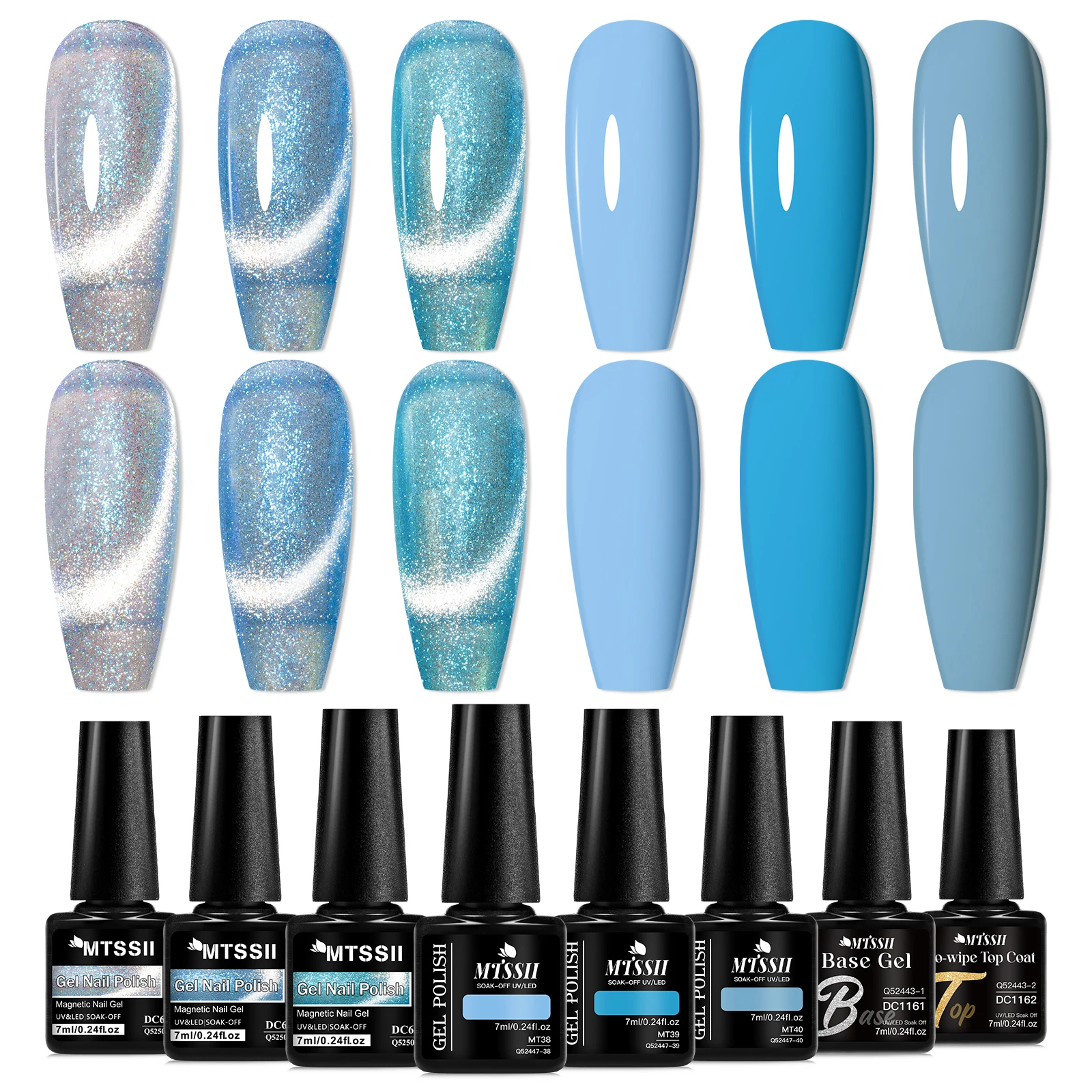 Mtiss 8PCS/SET Gel Nail Polish Sea Blue Cat Magnetic Gel Set Manicure Nails Semi Permanent Vernis Soak Off Nail Art Varnish Kit
Mtiss 8PCS/SET Gel Nail Polish Sea Blue Cat Magnetic Gel Set Manicure Nails Semi Permanent Vernis Soak Off Nail Art Varnish Kit