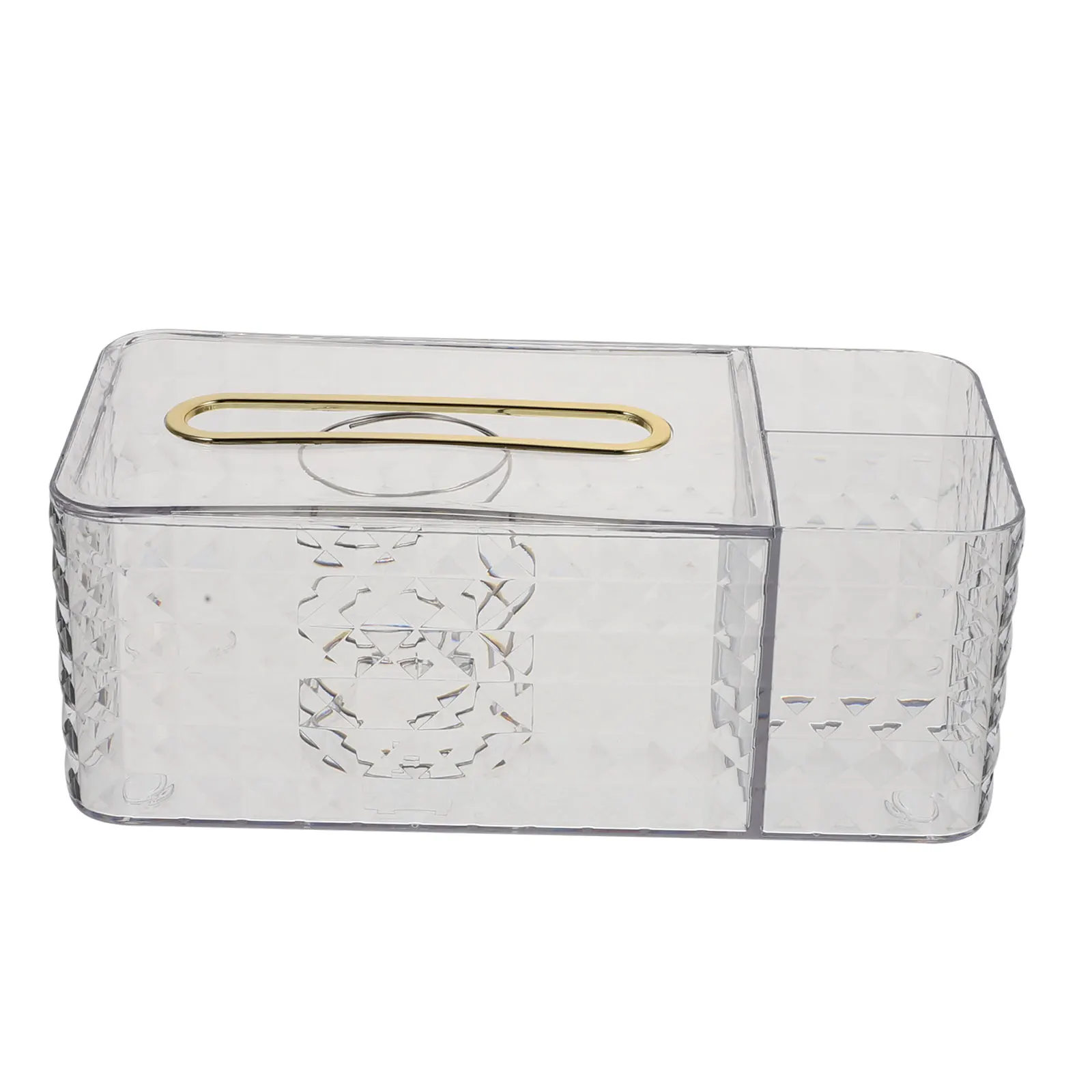 Diamond Pattern PET ABS Tissue Box Clear Lightweight Desktop ganizer Multi Functional Paper Towel Holder Napkin Boxes Storage
Diamond Pattern PET ABS Tissue Box Clear Lightweight Desktop ganizer Multi Functional Paper Towel Holder Napkin Boxes Storage