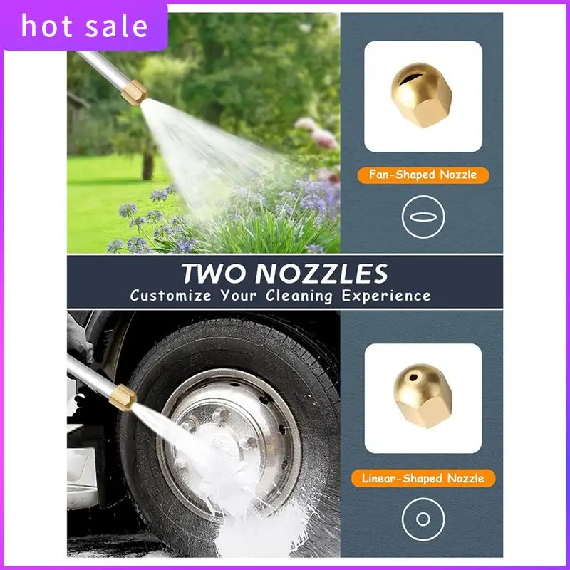 COFA-Jet Nozzle For Garden Hose Power Washer High Pressure Washer Tools With 2 Different Nozzles And Hose Quick Connectors
COFA-Jet Nozzle For Garden Hose Power Washer High Pressure Washer Tools With 2 Different Nozzles And Hose Quick Connectors