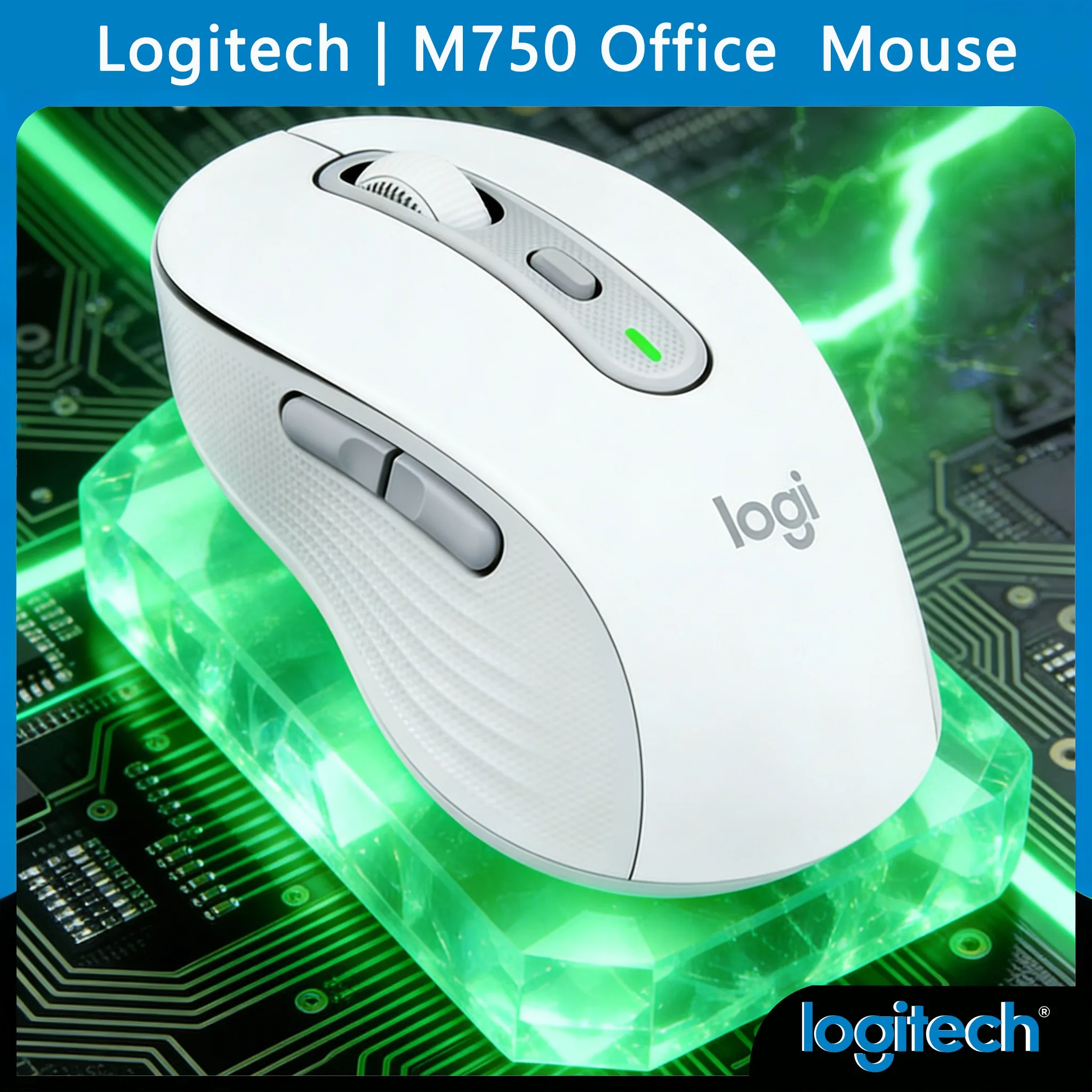 Мышь Logitech M750 с симметричным дизайном, подходит для всех размеров рук, регулируемое разрешение, точность, совместимость с G304/G203/MX Anywhere 3S/M330/M650
Мышь Logitech M750 с симметричным дизайном, подходит для всех размеров рук, регулируемое разрешение, точность, совместимость с G304/G203/MX Anywhere 3S/M330/M650