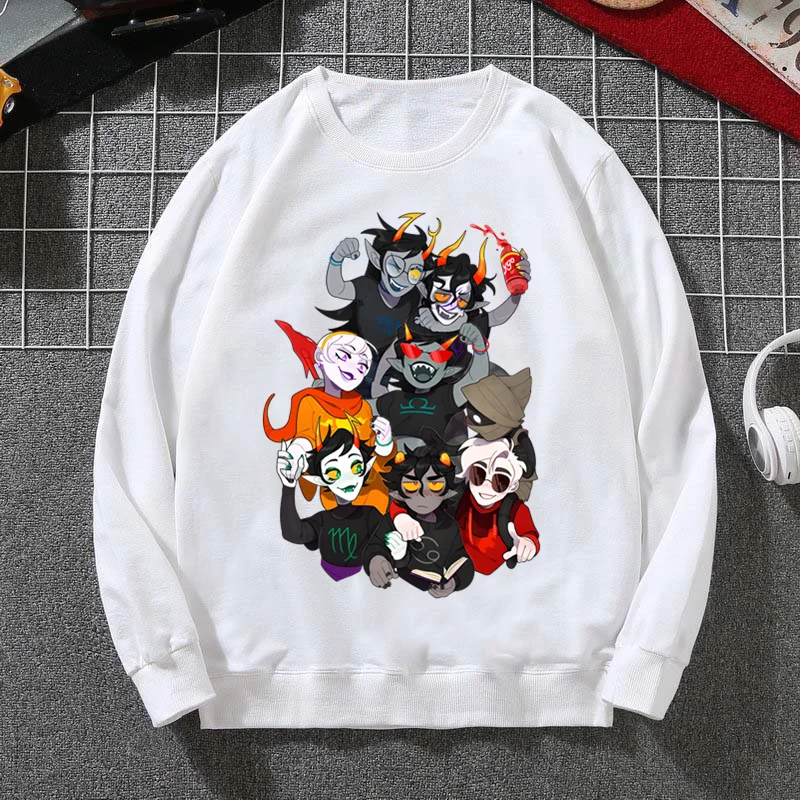 Homestuck толстовки Harajuku топ осень-весна пуловер с круглым вырезом мужская толстовка
Homestuck толстовки Harajuku топ осень-весна пуловер с круглым вырезом мужская толстовка