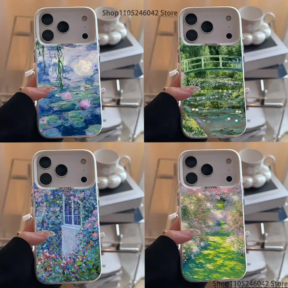 C-Claude Monet Garden Paint For iPhone 17,16,15,14,13,12,11,Mini,Pro,E,SE4,XS,MAX White Shockproof Candy Matte Cover
C-Claude Monet Garden Paint For iPhone 17,16,15,14,13,12,11,Mini,Pro,E,SE4,XS,MAX White Shockproof Candy Matte Cover