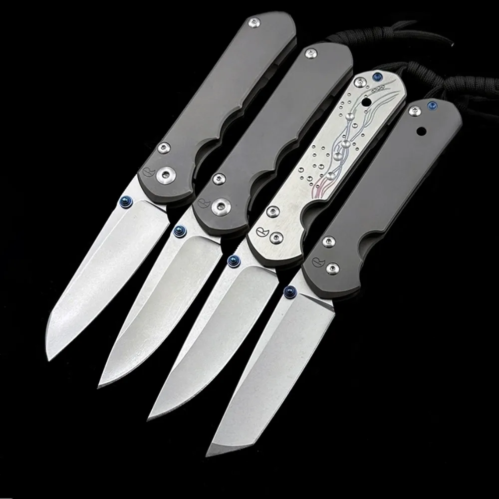 Chris Reeve 21TH/25TH Anniversary Titanium Handle Folding Knife
Chris Reeve 21TH/25TH Anniversary Titanium Handle Folding Knife
