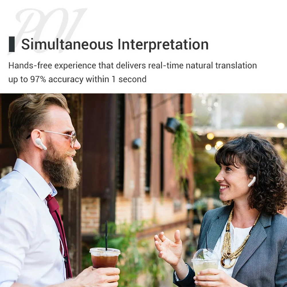 M6 Translation Headphones 127 Languages Instant Translate Smart Voice Translator Wireless Bluetooth Translator Earphone HOT
M6 Translation Headphones 127 Languages Instant Translate Smart Voice Translator Wireless Bluetooth Translator Earphone HOT