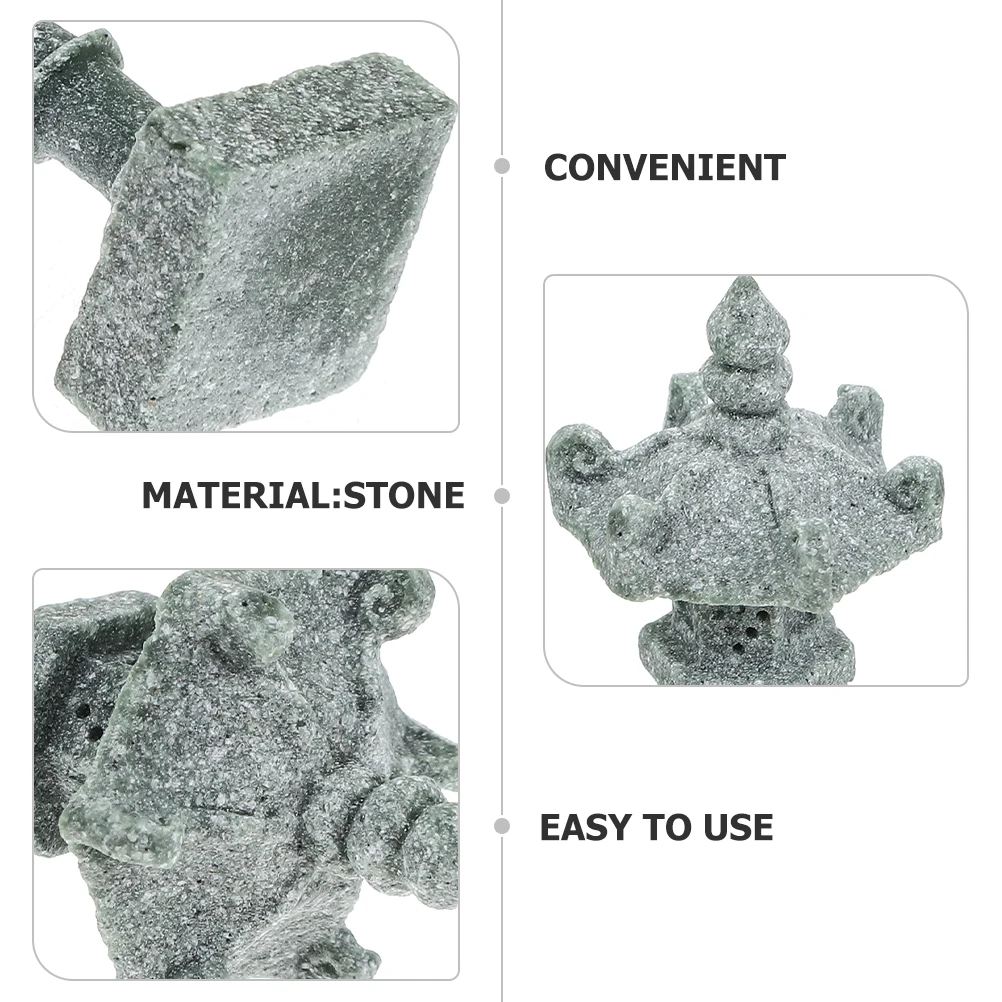 2pcs Stone Pagoda Mini Statue Vintage Garden Decor For Yard Balcony Bonsai Landscape Pavilion Ornament Miniature Scene
2pcs Stone Pagoda Mini Statue Vintage Garden Decor For Yard Balcony Bonsai Landscape Pavilion Ornament Miniature Scene