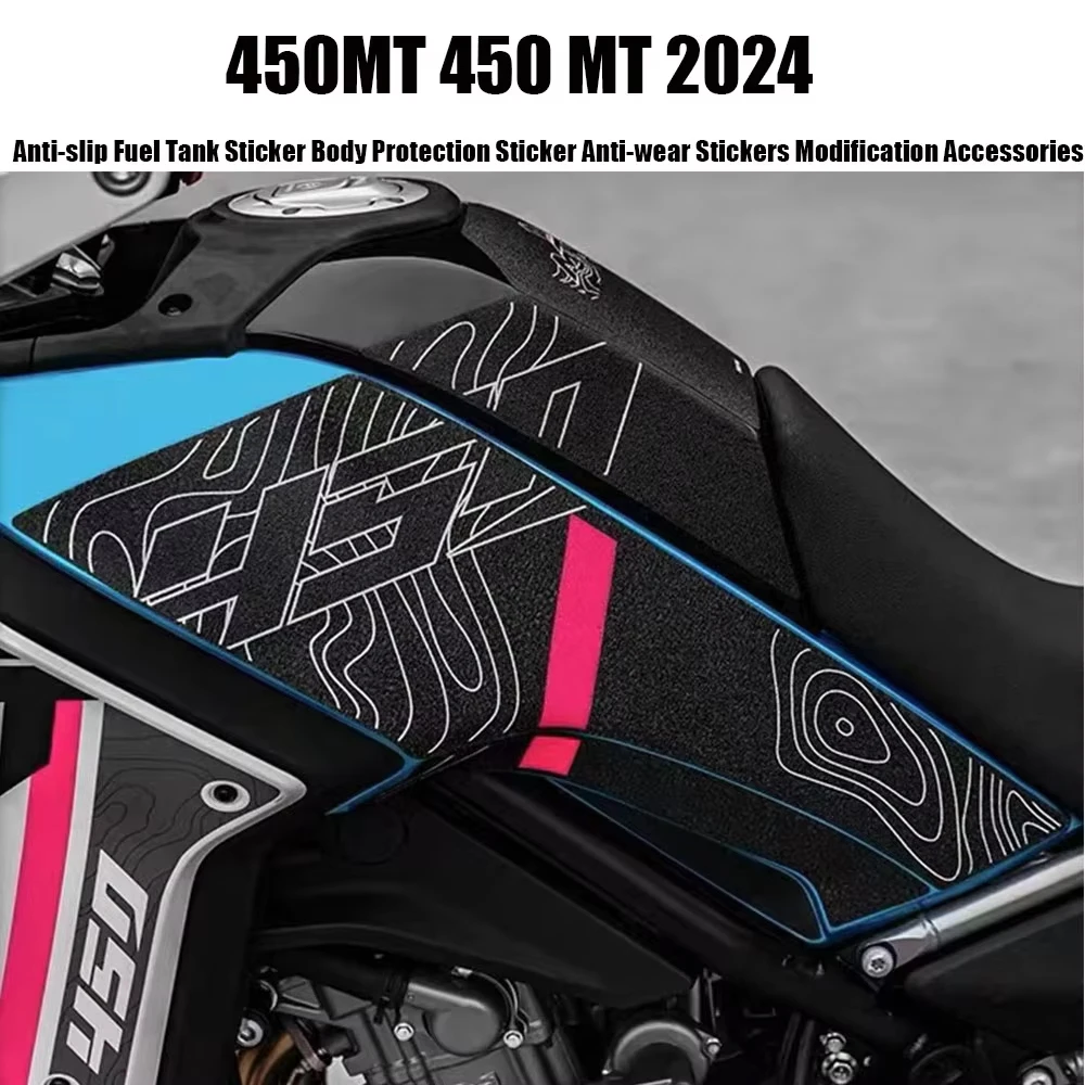 For CFMOTO 450MT 450 MT 2024 Anti-slip Fuel Tank Sticker Body Protection Sticker Anti-wear Stickers Modification Accessories
For CFMOTO 450MT 450 MT 2024 Anti-slip Fuel Tank Sticker Body Protection Sticker Anti-wear Stickers Modification Accessories