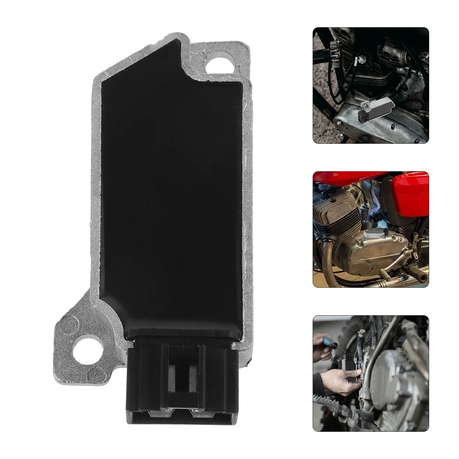 Motorcycle Regulator Rectifier Replacement High-Performance Voltage Stabilizer Durable Metal Design Weatherproof Stable
Motorcycle Regulator Rectifier Replacement High-Performance Voltage Stabilizer Durable Metal Design Weatherproof Stable