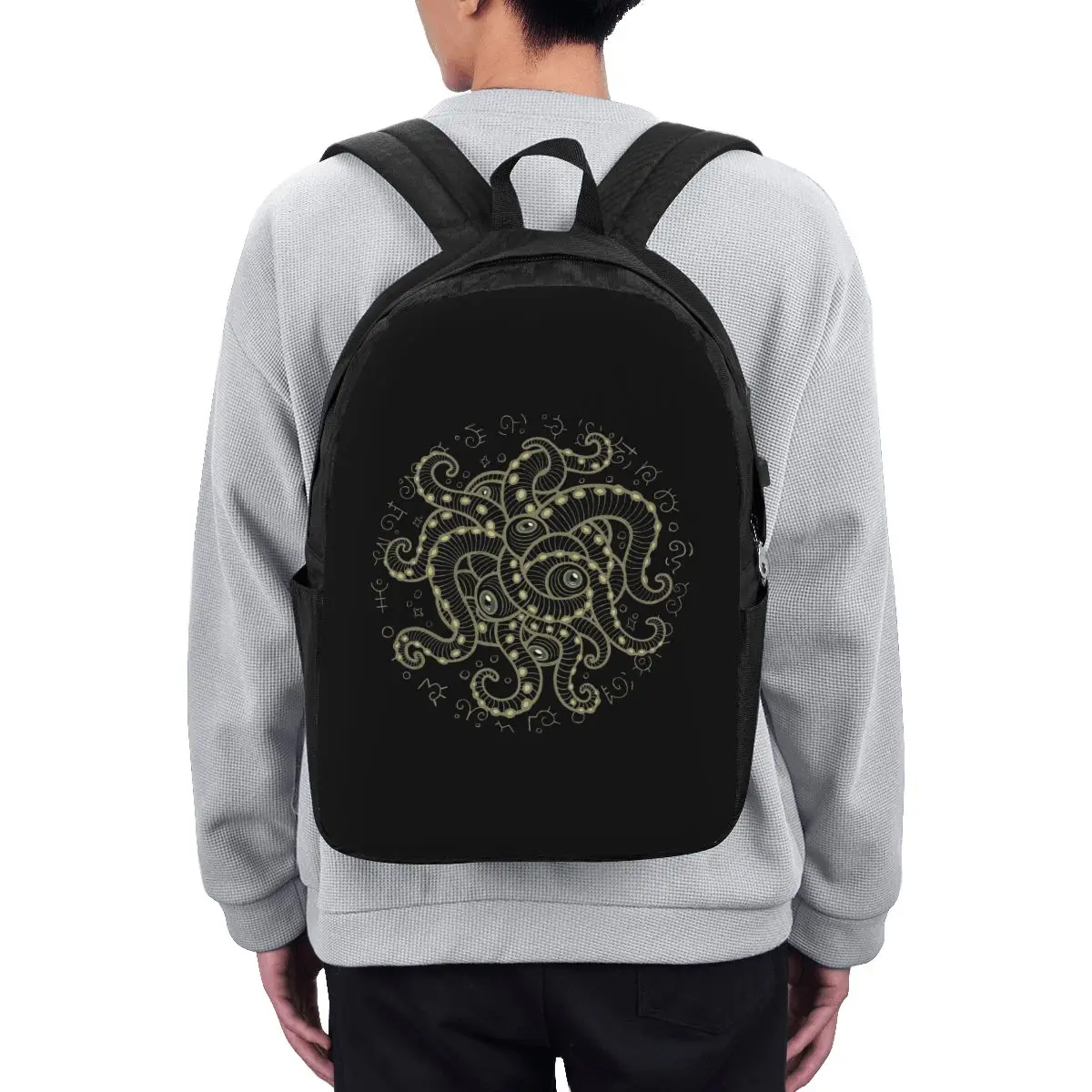 Cthulhu Monster Fantasy Ar Backpack Travel Notebook Bag Computer College Student School Bag Laptop Shoulder Bags for Men Women
Cthulhu Monster Fantasy Ar Backpack Travel Notebook Bag Computer College Student School Bag Laptop Shoulder Bags for Men Women