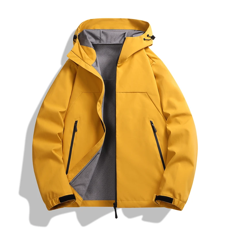 Plus Size 6XL Spring Men Hooded Jacket Quality Waterproof Trekking Coats Solid Color All-match Male Clothes Outdoor Windproof
Plus Size 6XL Spring Men Hooded Jacket Quality Waterproof Trekking Coats Solid Color All-match Male Clothes Outdoor Windproof