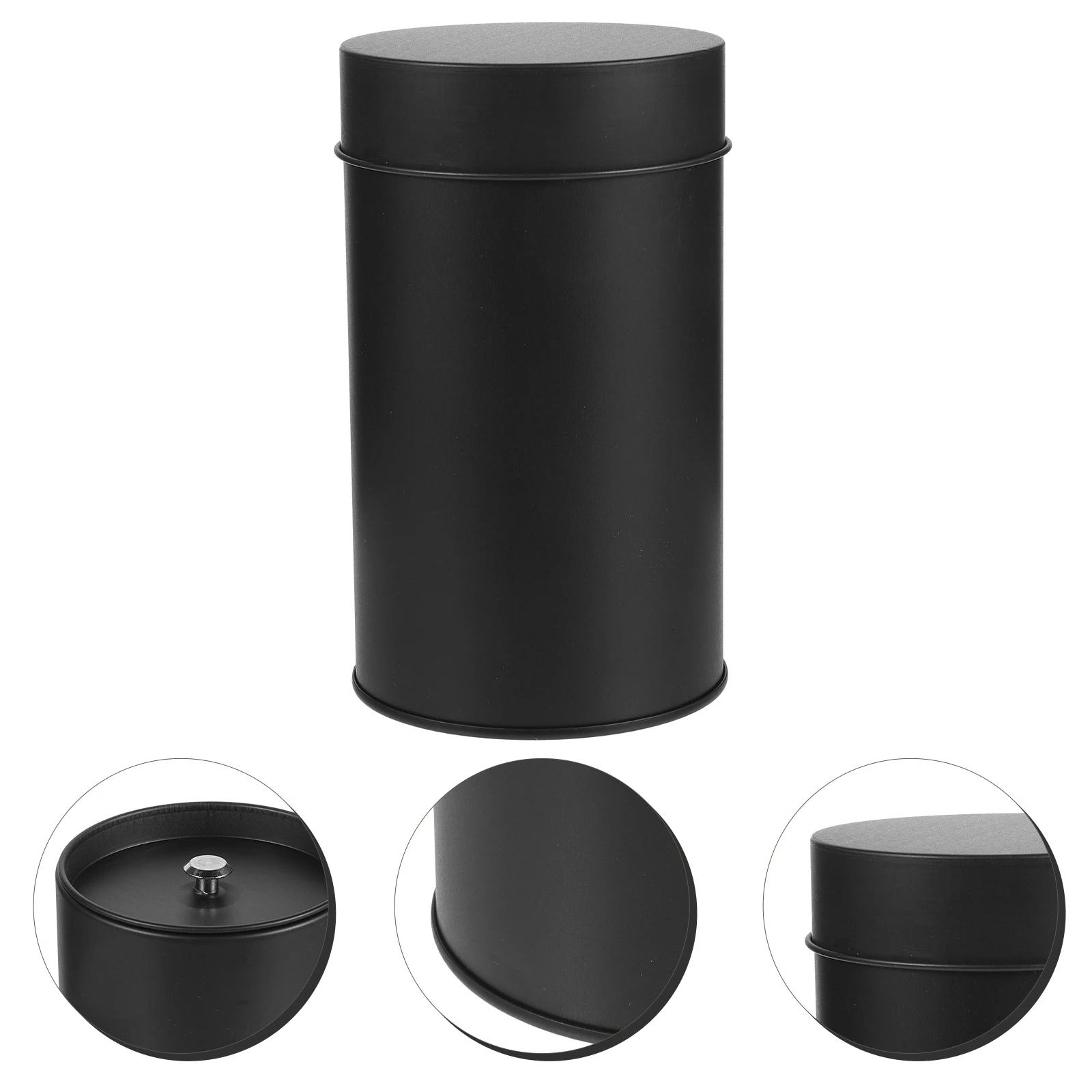 Candy Jar 75x130mm Double-sided Black White Airtight Tea Storage Canister Food Container Tinplate Crafts
Candy Jar 75x130mm Double-sided Black White Airtight Tea Storage Canister Food Container Tinplate Crafts