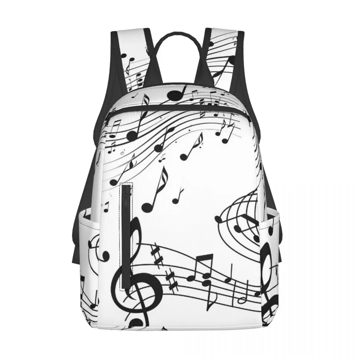 Рюкзак с абстрактным рисунком клавиш пианино и музыкальных нот, вместительный, для детей, школьный рюкзак, сумка через плечо для мужчин и женщин
Рюкзак с абстрактным рисунком клавиш пианино и музыкальных нот, вместительный, для детей, школьный рюкзак, сумка через плечо для мужчин и женщин