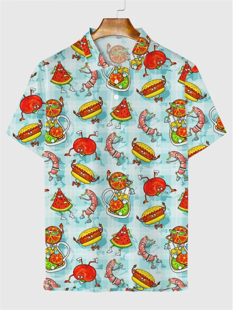 New Men's Shirts Funny Hot Dog Hawaii 3D Printed Shirt Short Sleeve Aloha Fashion Men Shirt Summer Female Blouses Dropshipping
New Men's Shirts Funny Hot Dog Hawaii 3D Printed Shirt Short Sleeve Aloha Fashion Men Shirt Summer Female Blouses Dropshipping
