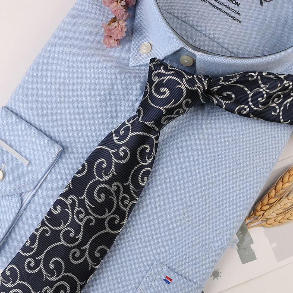 British Gentleman Men's Business Printed Neck Tie Adjustable Soft Jacquard Floral Tie Dot Polyester Striped Knitted Tie
British Gentleman Men's Business Printed Neck Tie Adjustable Soft Jacquard Floral Tie Dot Polyester Striped Knitted Tie