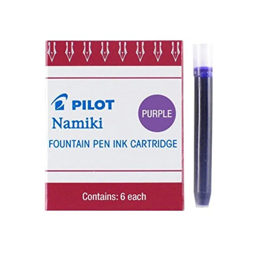 Namiki IC50 Fountain Pen Ink Cartridges, Purple, 6-Pack 69004
Namiki IC50 Fountain Pen Ink Cartridges, Purple, 6-Pack 69004