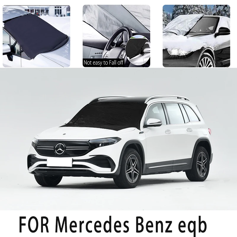 Car snow cover front for Mercedes Benz eqb Snowblock heat insulation sunshade Antifreeze wind Frost prevention car accessories
Car snow cover front for Mercedes Benz eqb Snowblock heat insulation sunshade Antifreeze wind Frost prevention car accessories