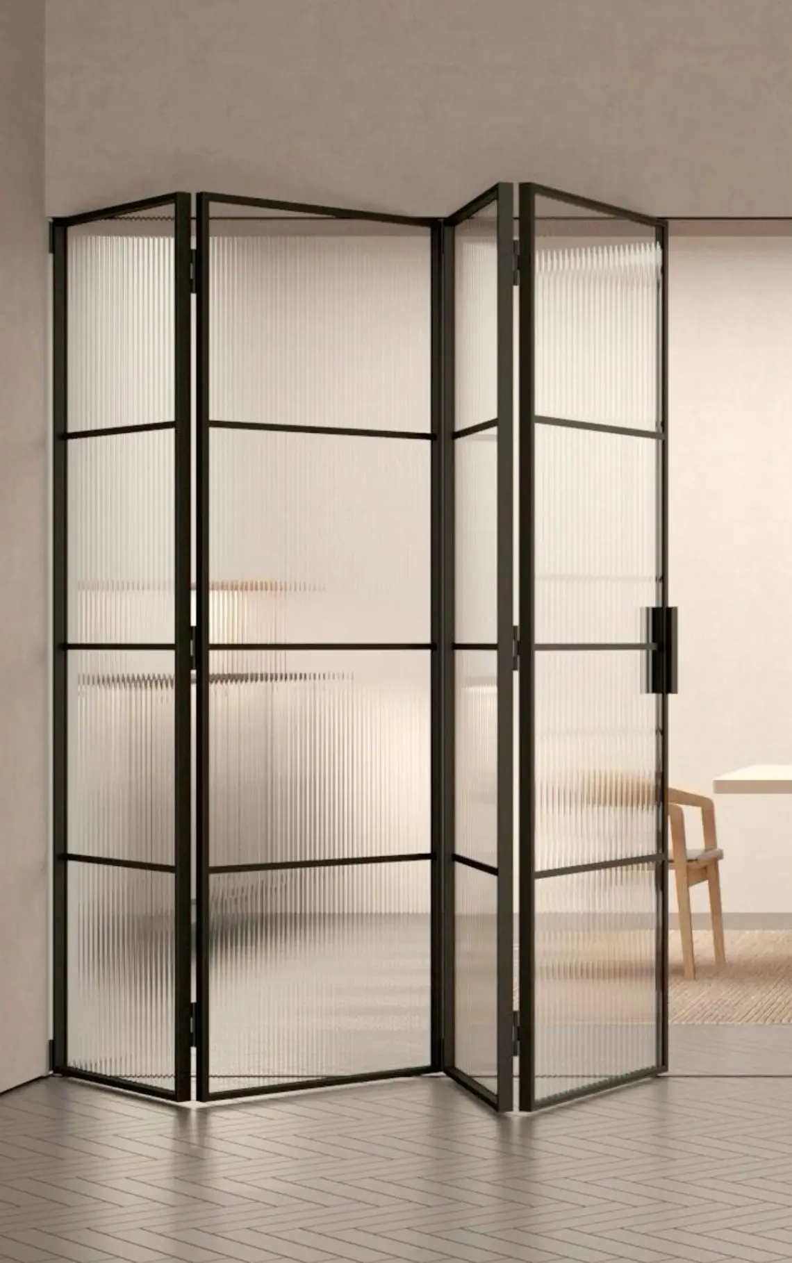 Modern Minimalist Foldable Door Resisting Hurricane Impact Aluminium Thermal Break Bifold Door Save Space Accordion Folding Door
Modern Minimalist Foldable Door Resisting Hurricane Impact Aluminium Thermal Break Bifold Door Save Space Accordion Folding Door