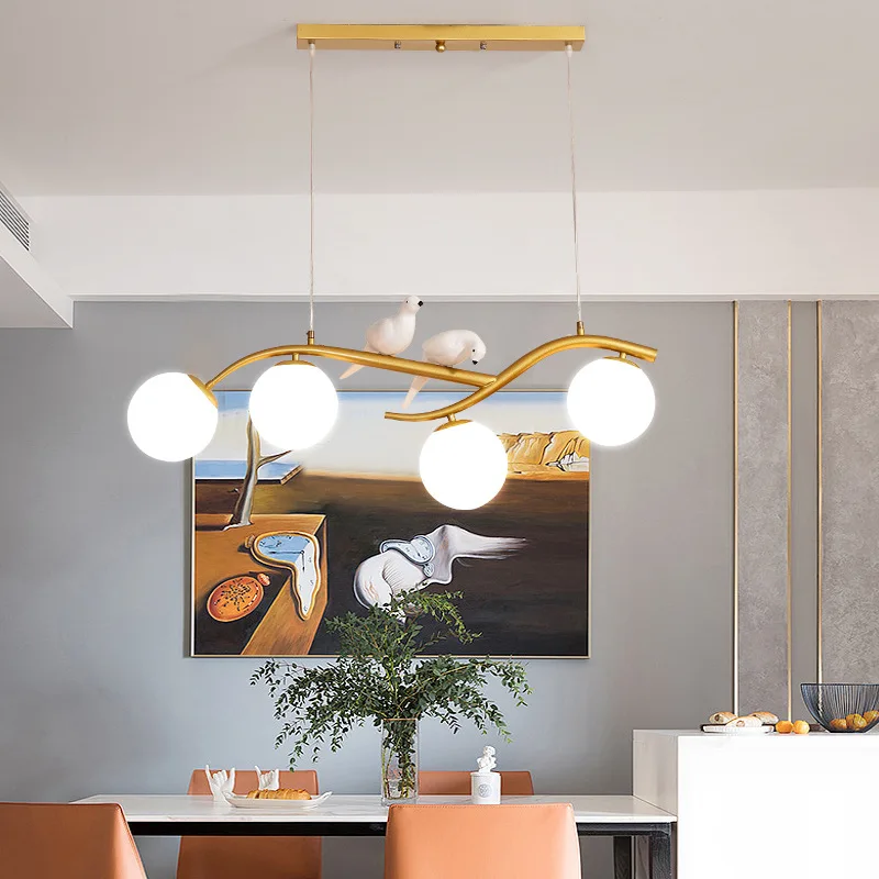 Nordic Modern Minimalist Creative LED Magic Bean Bird Pendant Light, Restaurant Living Room Bar Lighting Fixtures
Nordic Modern Minimalist Creative LED Magic Bean Bird Pendant Light, Restaurant Living Room Bar Lighting Fixtures