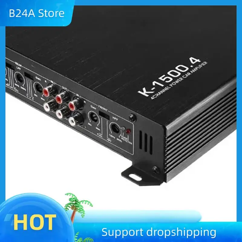 B24A Class AB Car Audio Modified 4-Channel 4X80w High-Power Audio Amplifier Four-Door Speaker Active Subwoofer Stable Output
B24A Class AB Car Audio Modified 4-Channel 4X80w High-Power Audio Amplifier Four-Door Speaker Active Subwoofer Stable Output