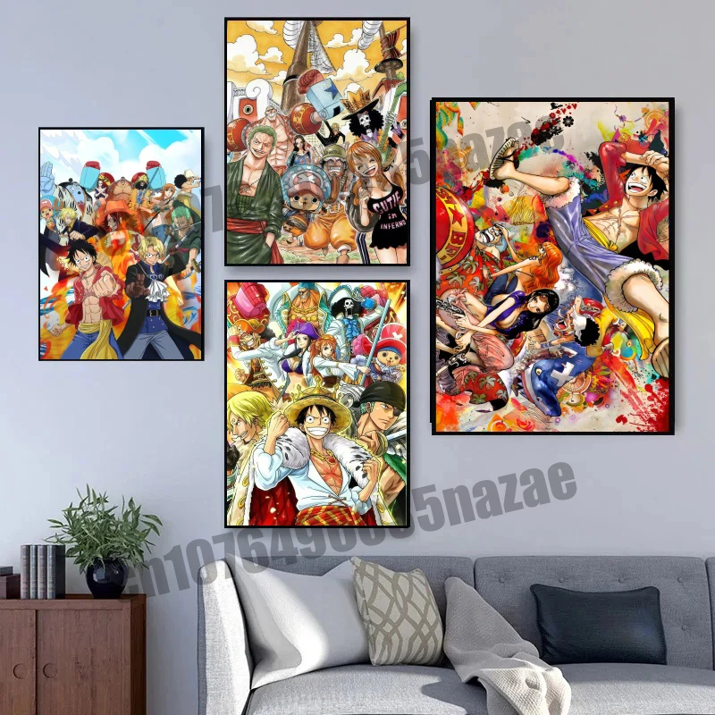 Classic Cartoon Cartoon One Piece, Luffy, Group Photo Canvas Painting Wall Art Poster High Quality Home Decoration Oil Painting
Classic Cartoon Cartoon One Piece, Luffy, Group Photo Canvas Painting Wall Art Poster High Quality Home Decoration Oil Painting