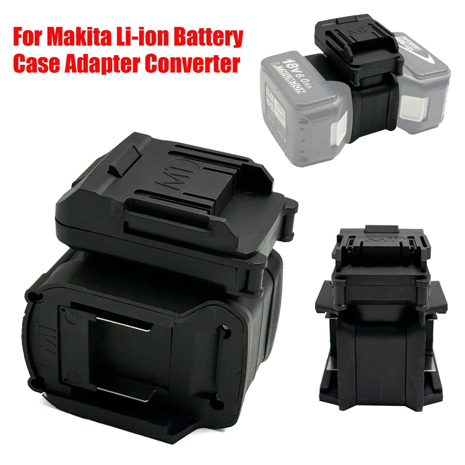 Адаптер-конвертер для литий-ионных аккумуляторов Makita 18V, аксессуар для электроинструментов, адаптер для аккумулятора BL1830 (без аккумулятора)
Адаптер-конвертер для литий-ионных аккумуляторов Makita 18V, аксессуар для электроинструментов, адаптер для аккумулятора BL1830 (без аккумулятора)