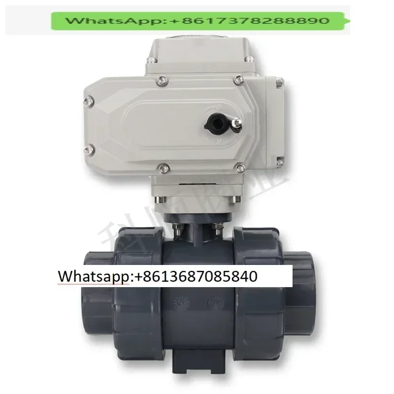 For Water Liquid Steam Corrosive Medium KPL-Q961 DN15-DN100 Motorized UPVC Ball Valve True-union Connection Electric Valve-
For Water Liquid Steam Corrosive Medium KPL-Q961 DN15-DN100 Motorized UPVC Ball Valve True-union Connection Electric Valve-