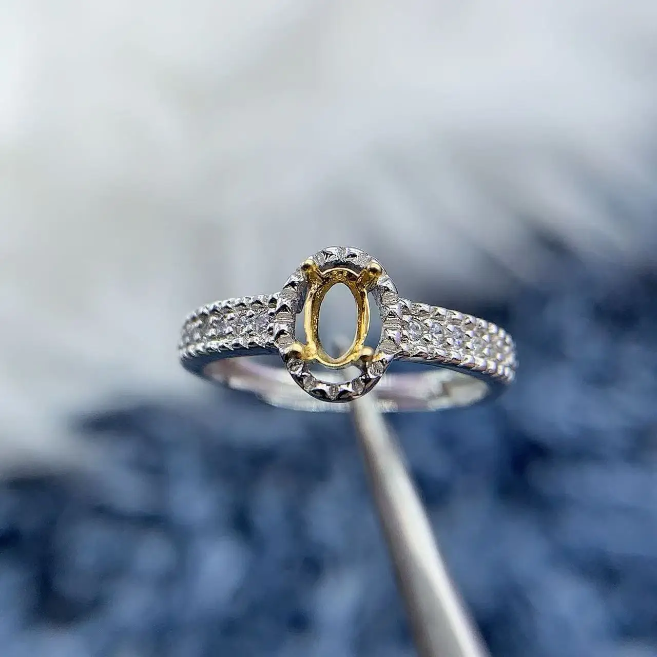 MeiBaPJ Inlay Oval 3*5mm Stone Womans Open Ring Setting DIY Gift S925 Pure Silver customized Rings Fine Charm Jewelry Wholesaler
MeiBaPJ Inlay Oval 3*5mm Stone Womans Open Ring Setting DIY Gift S925 Pure Silver customized Rings Fine Charm Jewelry Wholesaler