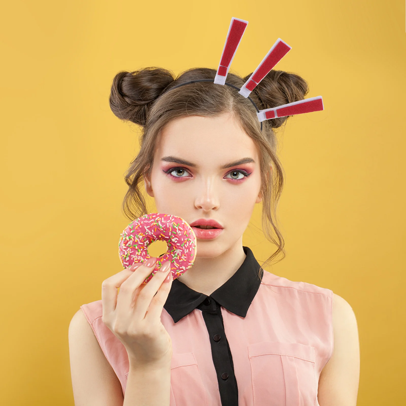 Mark Hair Hoop Unique Design Secure Fit Versatile Styling Novelty Headbands Funny Party Cosplay Symbol Hair
Mark Hair Hoop Unique Design Secure Fit Versatile Styling Novelty Headbands Funny Party Cosplay Symbol Hair