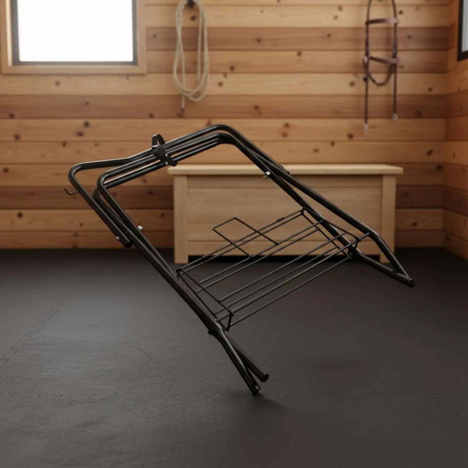 Horse Saddle Storage Rack Foldable Freestanding Saddle Stand Multiuse Portable for Equestrians, Barn
Horse Saddle Storage Rack Foldable Freestanding Saddle Stand Multiuse Portable for Equestrians, Barn