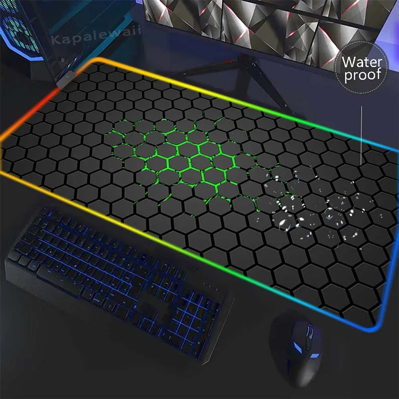 Rgb Waterproof Mouse Pad Geometry Gamer Gaming Mousepad Great Off Wave Mouspad Office Desk Mat LED Luminous Table Carpet 40x90
Rgb Waterproof Mouse Pad Geometry Gamer Gaming Mousepad Great Off Wave Mouspad Office Desk Mat LED Luminous Table Carpet 40x90