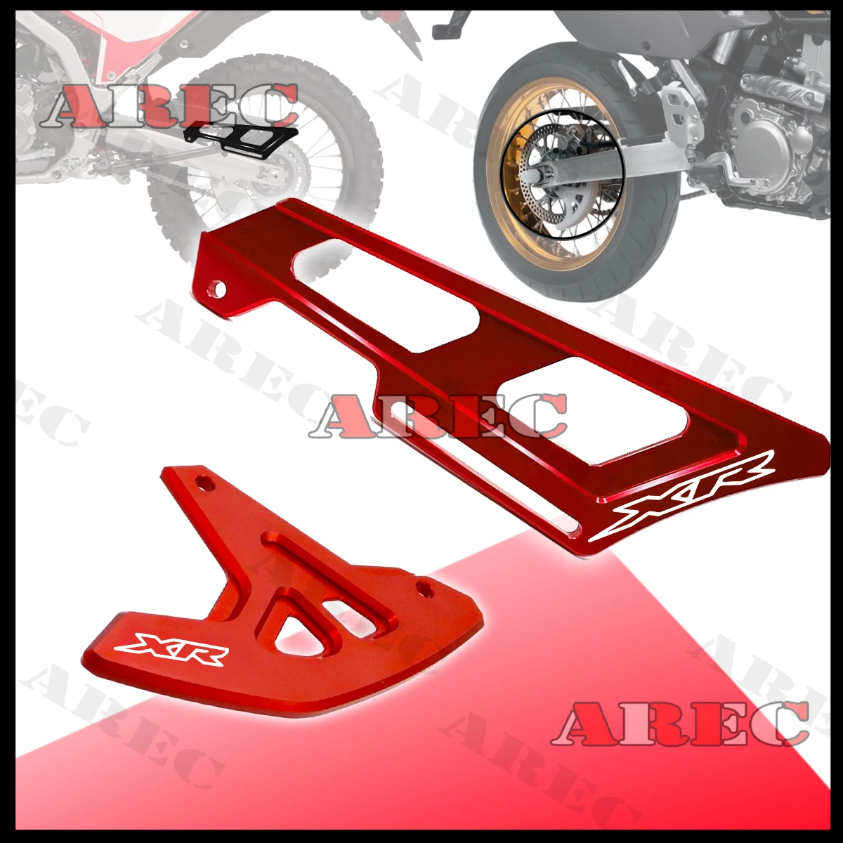 For Honda XR650L XR 650L 1993-2024 XR LOGO Motorcycle RED Rear Brake Disc Guard Cover Chain Cover
For Honda XR650L XR 650L 1993-2024 XR LOGO Motorcycle RED Rear Brake Disc Guard Cover Chain Cover