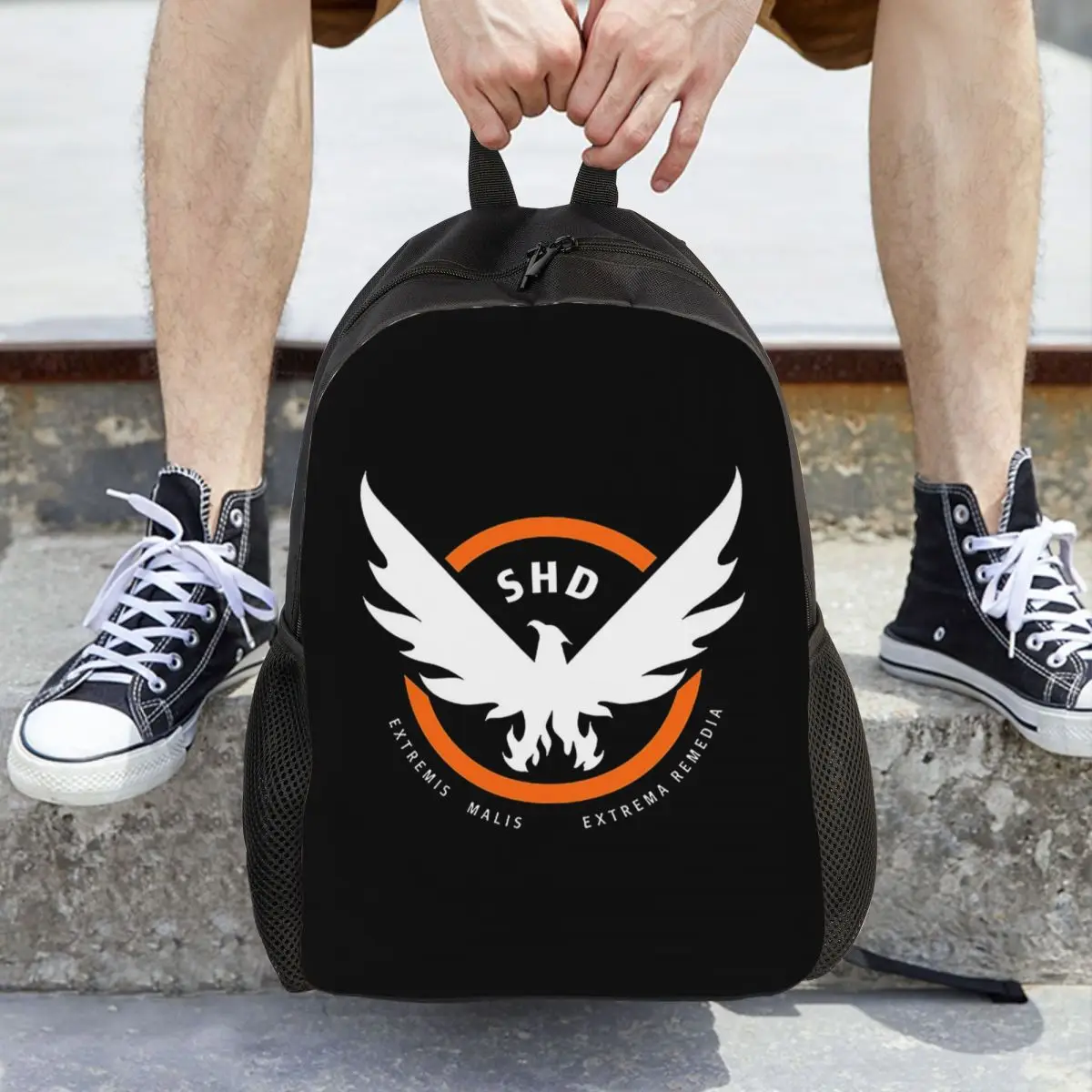 Game Tom Clancys The Division SHD Seal Backpack Daypack Large Capacity Kids BookBag School Bag Shoulder Bags for Men Women
Game Tom Clancys The Division SHD Seal Backpack Daypack Large Capacity Kids BookBag School Bag Shoulder Bags for Men Women