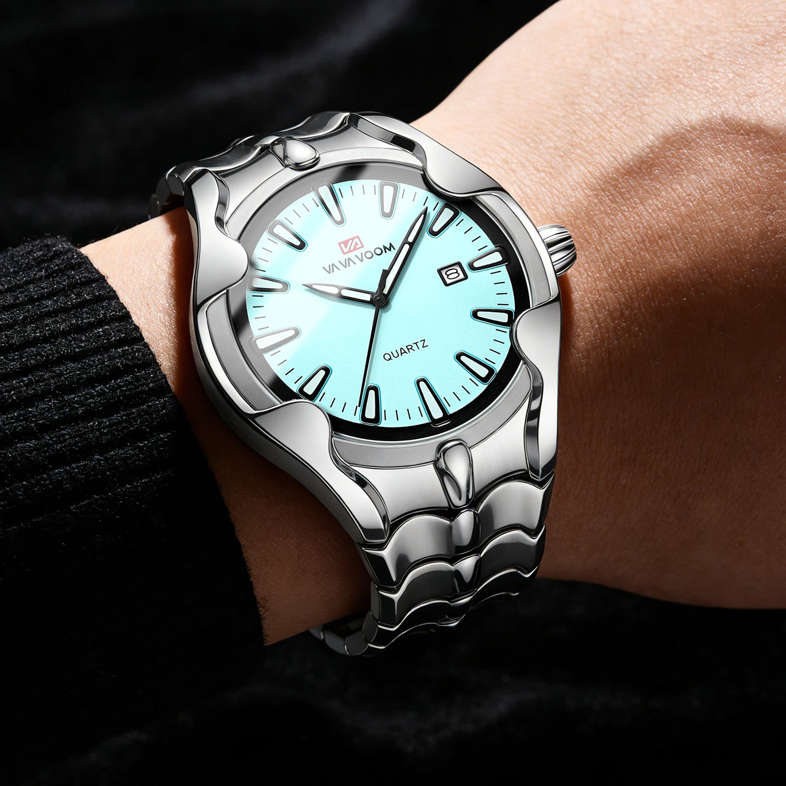 Unique Design Quartz Watch Men Luxury Y2k Movement Original Steel Business Style Enlarged Creative Fashion Clock Montre Homme
Unique Design Quartz Watch Men Luxury Y2k Movement Original Steel Business Style Enlarged Creative Fashion Clock Montre Homme
