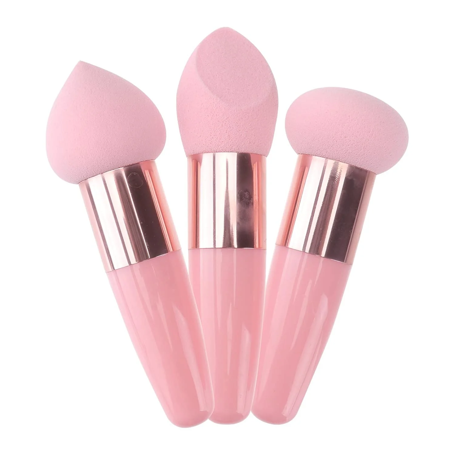 Professional Makeup Tools Set - Enhance Your Beauty Routine with 3Pcs High-Quality Handle Makeup Sponge Blender and Cosmetics Eg
Professional Makeup Tools Set - Enhance Your Beauty Routine with 3Pcs High-Quality Handle Makeup Sponge Blender and Cosmetics Eg
