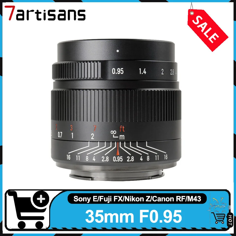 7artisans 35 мм F0.95 APS-C Dark Light Shot Lens Легкий объектив с ручной фокусировкой и фиксированной камерой для Sony A3000 Fuji X-S10 Nikon Z6
7artisans 35 мм F0.95 APS-C Dark Light Shot Lens Легкий объектив с ручной фокусировкой и фиксированной камерой для Sony A3000 Fuji X-S10 Nikon Z6