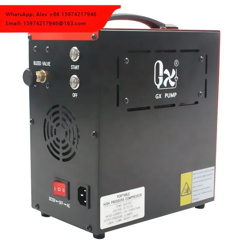 GX-E-CS3-I Highest Quality GX 3 Stage 310 Bar Rotatable Joint For Hunting For Diving High Pressure Air Pcp Compressor
GX-E-CS3-I Highest Quality GX 3 Stage 310 Bar Rotatable Joint For Hunting For Diving High Pressure Air Pcp Compressor