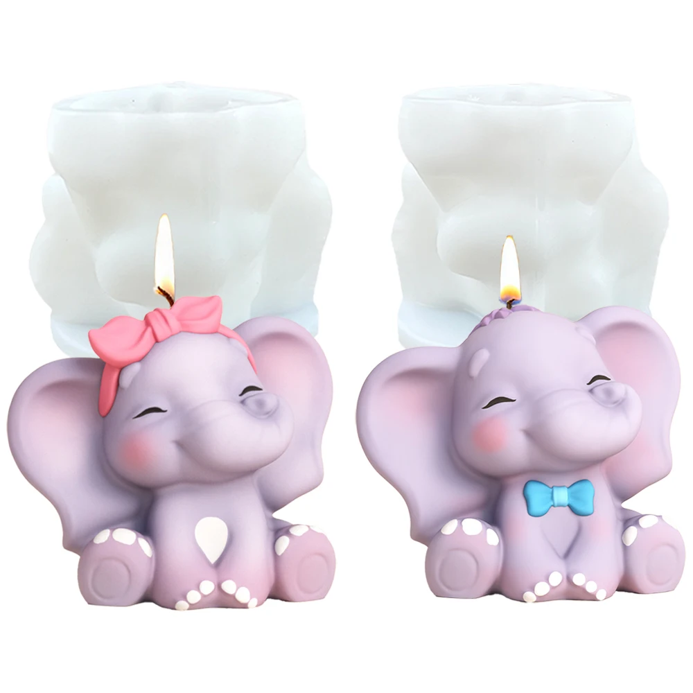 3D Elephant Silicone Mold DIY Elephant Aromatherapy Candle Mold Resin Gypsum Ornament Silicone Mold
3D Elephant Silicone Mold DIY Elephant Aromatherapy Candle Mold Resin Gypsum Ornament Silicone Mold