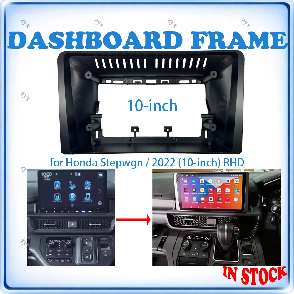 Car Radio Fascia Frame For Honda Stepwgn 2022 10 inch RHD With Canbus Decoder & Wiring Harness Car Accessories Plug & Play
Car Radio Fascia Frame For Honda Stepwgn 2022 10 inch RHD With Canbus Decoder & Wiring Harness Car Accessories Plug & Play