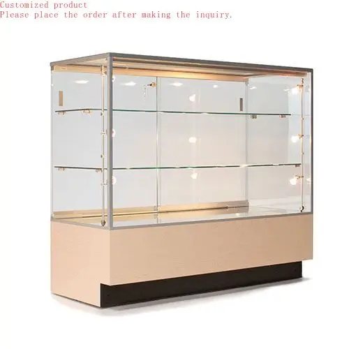 Custom.HIKUYA Full Vision Glass showcase Led Top Light Bakery Shop Cabinet Cake Display Vitrine Show case 
Custom.HIKUYA Full Vision Glass showcase Led Top Light Bakery Shop Cabinet Cake Display Vitrine Show case