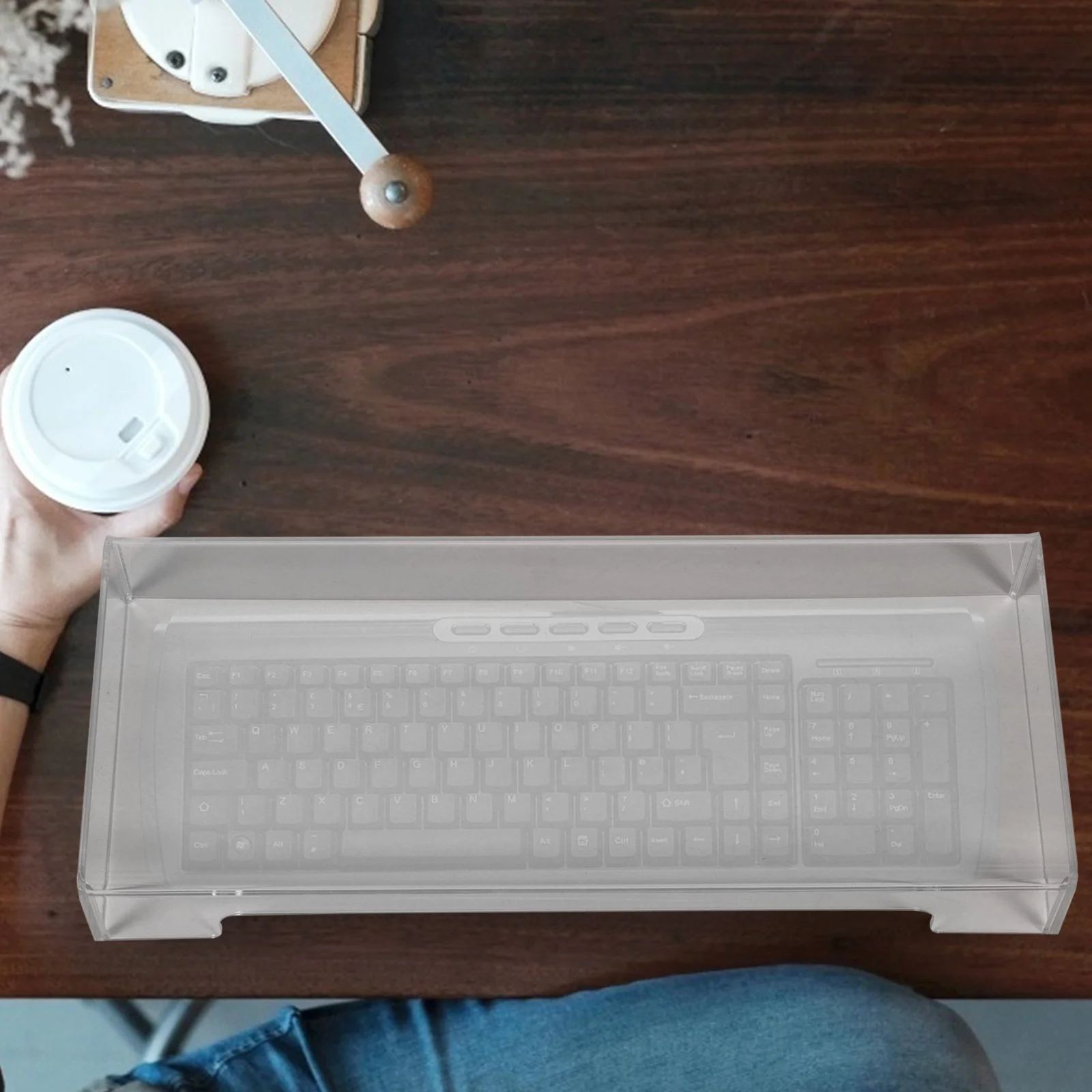 1Pcs Clear Keyboard Protective Cover Heavy Duty Acrylic Waterproof Dustproof Fit 104 and 87 Key Keyboards Easy
1Pcs Clear Keyboard Protective Cover Heavy Duty Acrylic Waterproof Dustproof Fit 104 and 87 Key Keyboards Easy