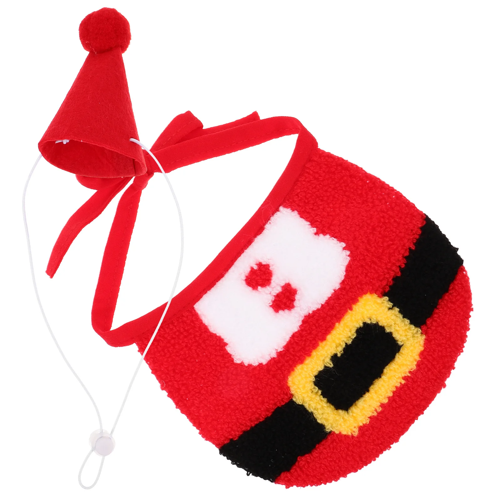1Set Christmas Pet Hat and Bib Costume for Small Dogs Cats Xmas Party Wear Lightweight Comfortable Skin-Friendly Safe Material
1Set Christmas Pet Hat and Bib Costume for Small Dogs Cats Xmas Party Wear Lightweight Comfortable Skin-Friendly Safe Material