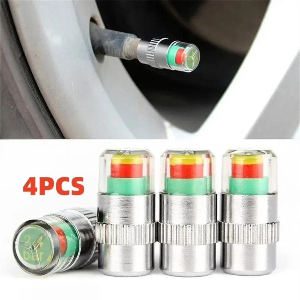 4PCS Anti-Theft Tire Valve Caps Universal Car Wheel Nozzle Cover Pressure Detection Durable Dustproof Accessories
4PCS Anti-Theft Tire Valve Caps Universal Car Wheel Nozzle Cover Pressure Detection Durable Dustproof Accessories