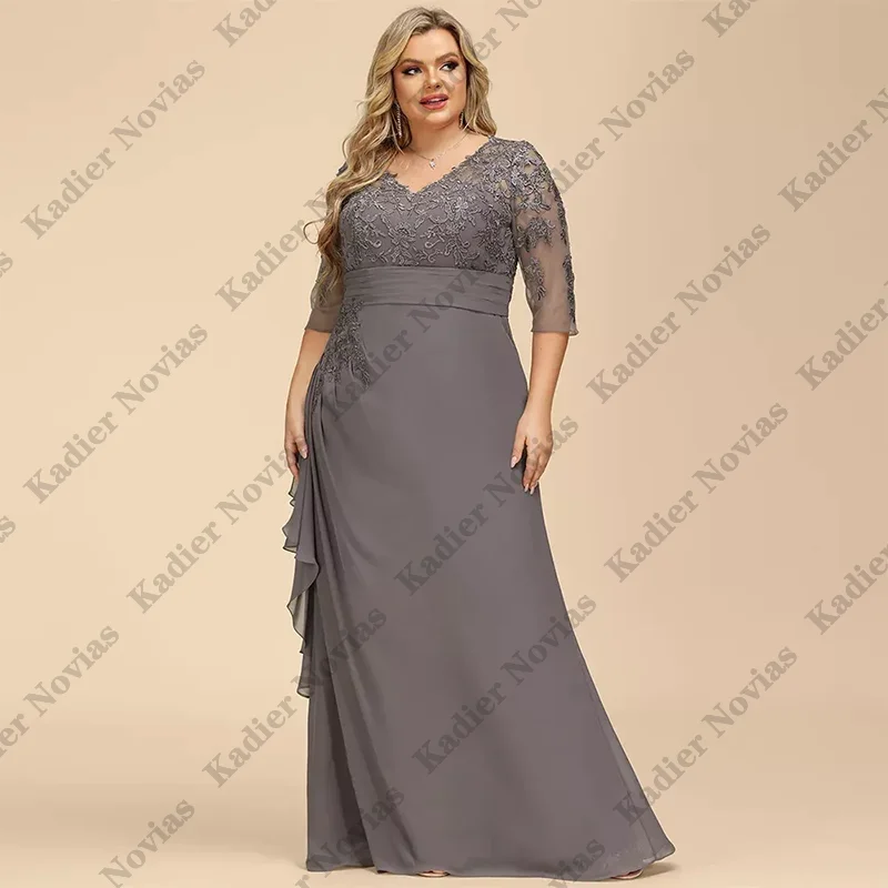 Elegant Plus Size Long Mother of the Bride Dresses for Wedding Robes Habillees Mere Du Marie Customized Evening Party Dresses
Elegant Plus Size Long Mother of the Bride Dresses for Wedding Robes Habillees Mere Du Marie Customized Evening Party Dresses