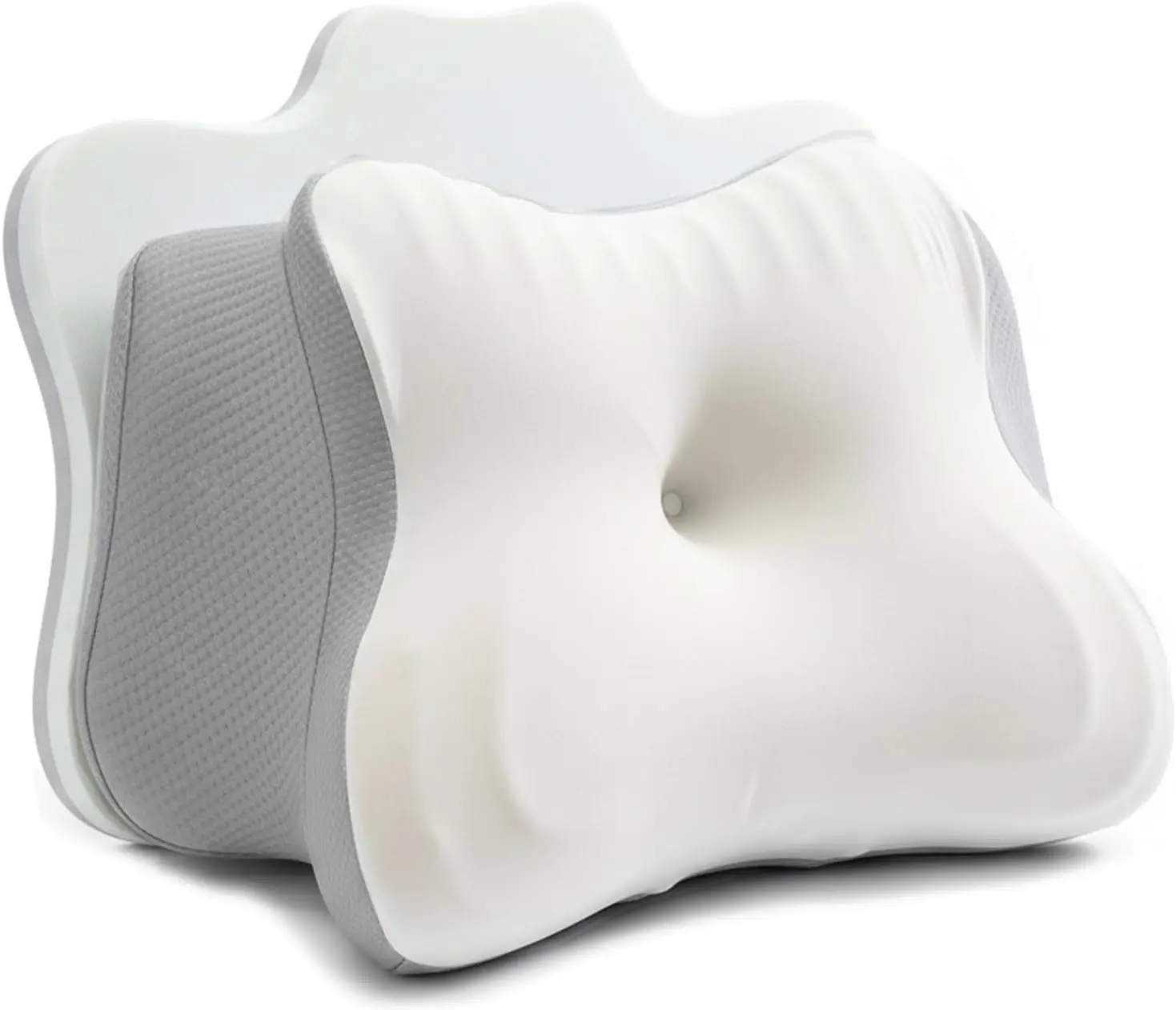 Запатентованная подушка для шеи от боли в шее — регулируемая пена с эффектом памяти, спальники по бокам и спине, против храпа (серый + белый)
Запатентованная подушка для шеи от боли в шее — регулируемая пена с эффектом памяти, спальники по бокам и спине, против храпа (серый + белый)